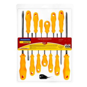 Kit Chaves de Fenda Master 14 Peças – Tramontina