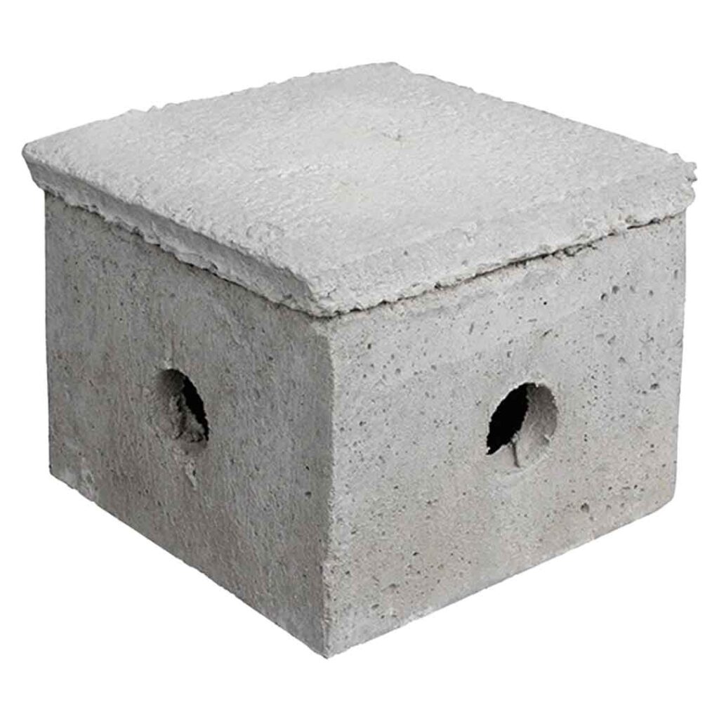 Caixa de Gordura em Concreto 45x45cm com Tampa