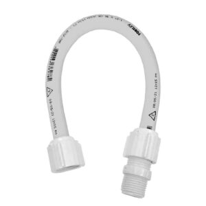 Engate Flexível Fortlev 1/2" x 60cm em PVC Branco