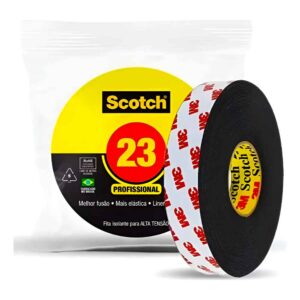 Fita Isolante Autofusão 3M Scotch 23 – 19mm x 10m