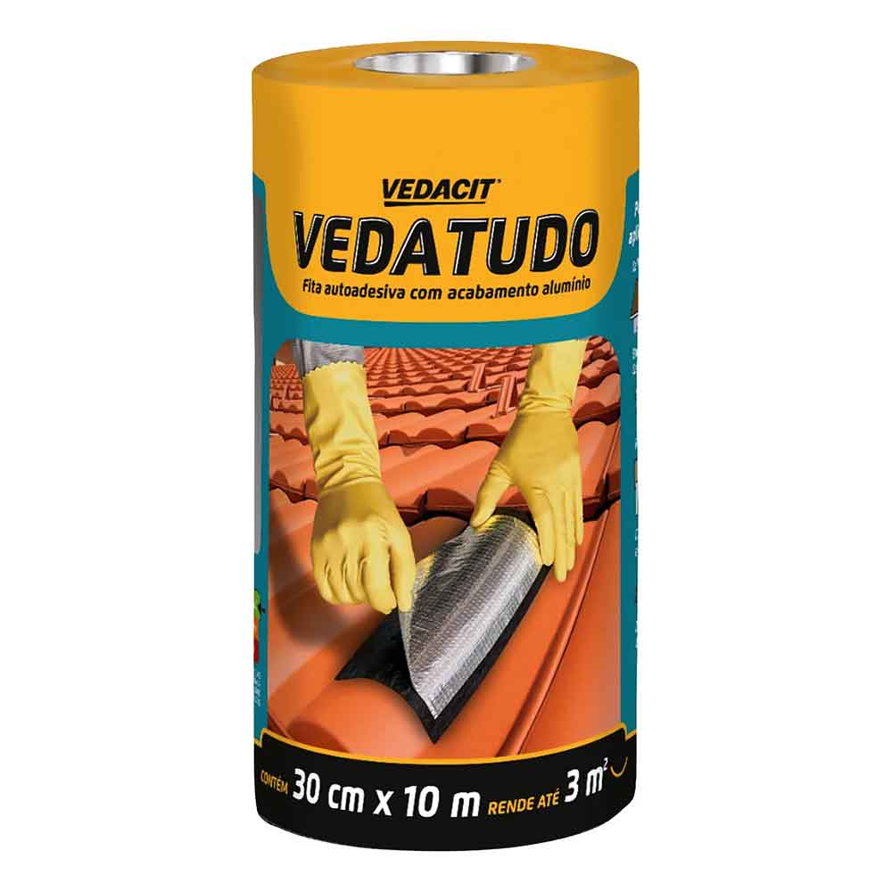 Fita Multiuso Vedacit Vedatudo 30cm x 10m